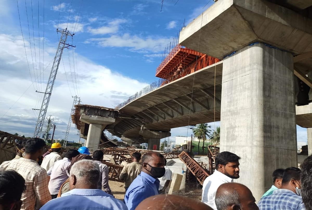 Tamil Nadu: Under construction bridge collapses in Madurai, one person from UP dies