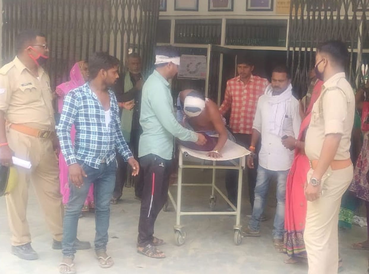 five injured in dispute