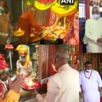 President Ramnath Kovind offers prayer to Ramlala and Hanuman Garhi.