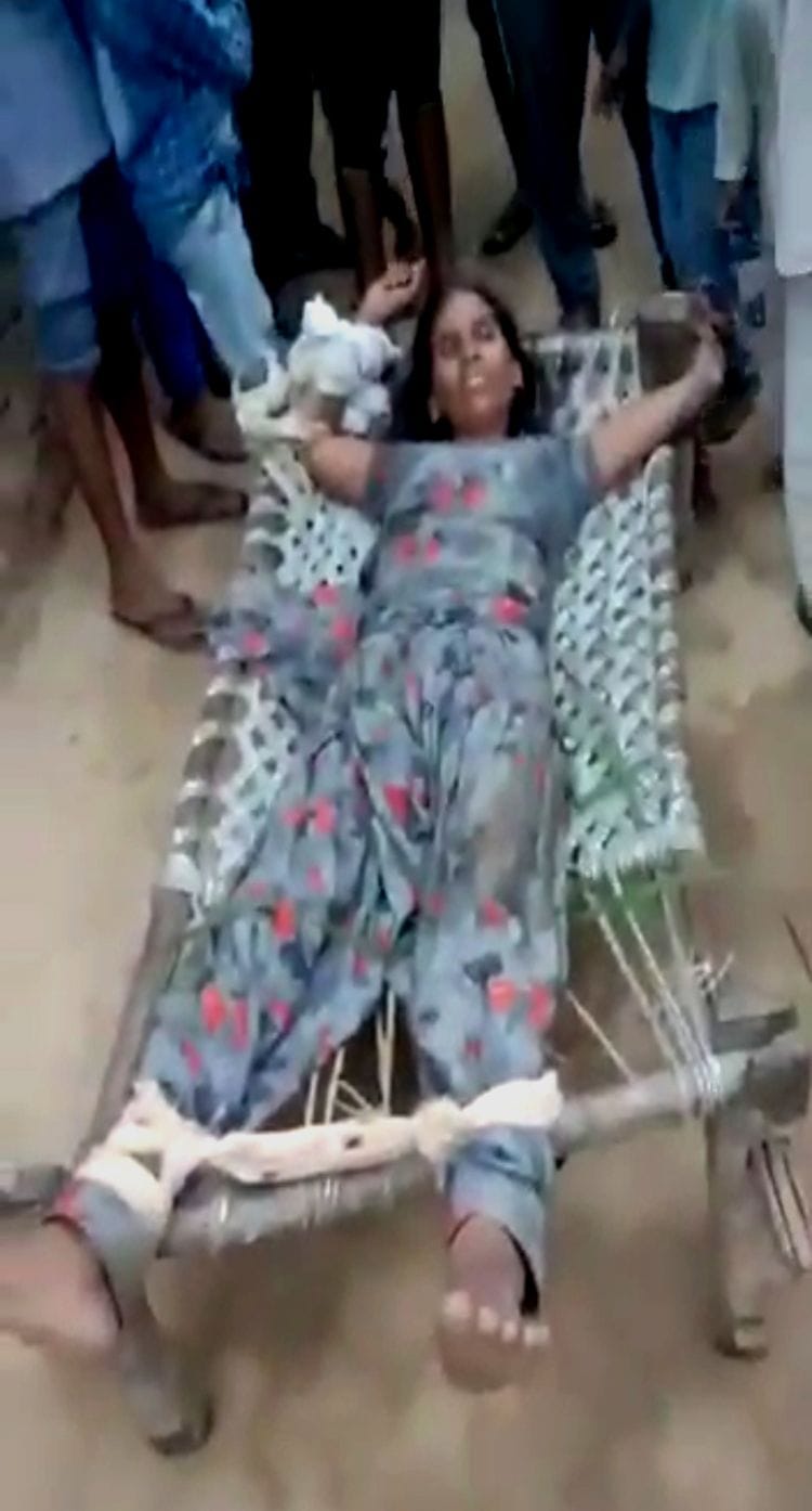 women beaten