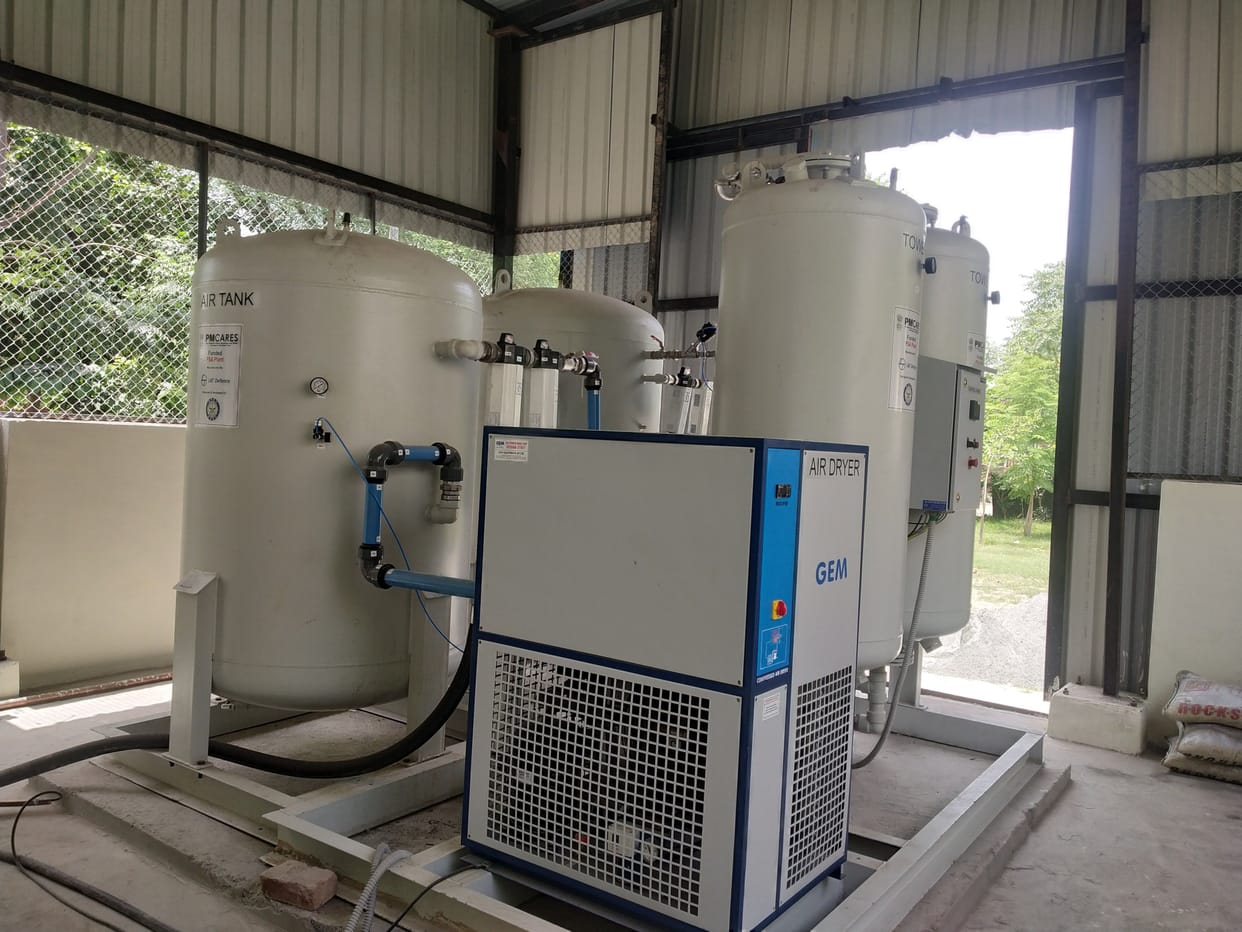 The trial of oxygen plant was successful for 60 hours, now the center line will be investigated