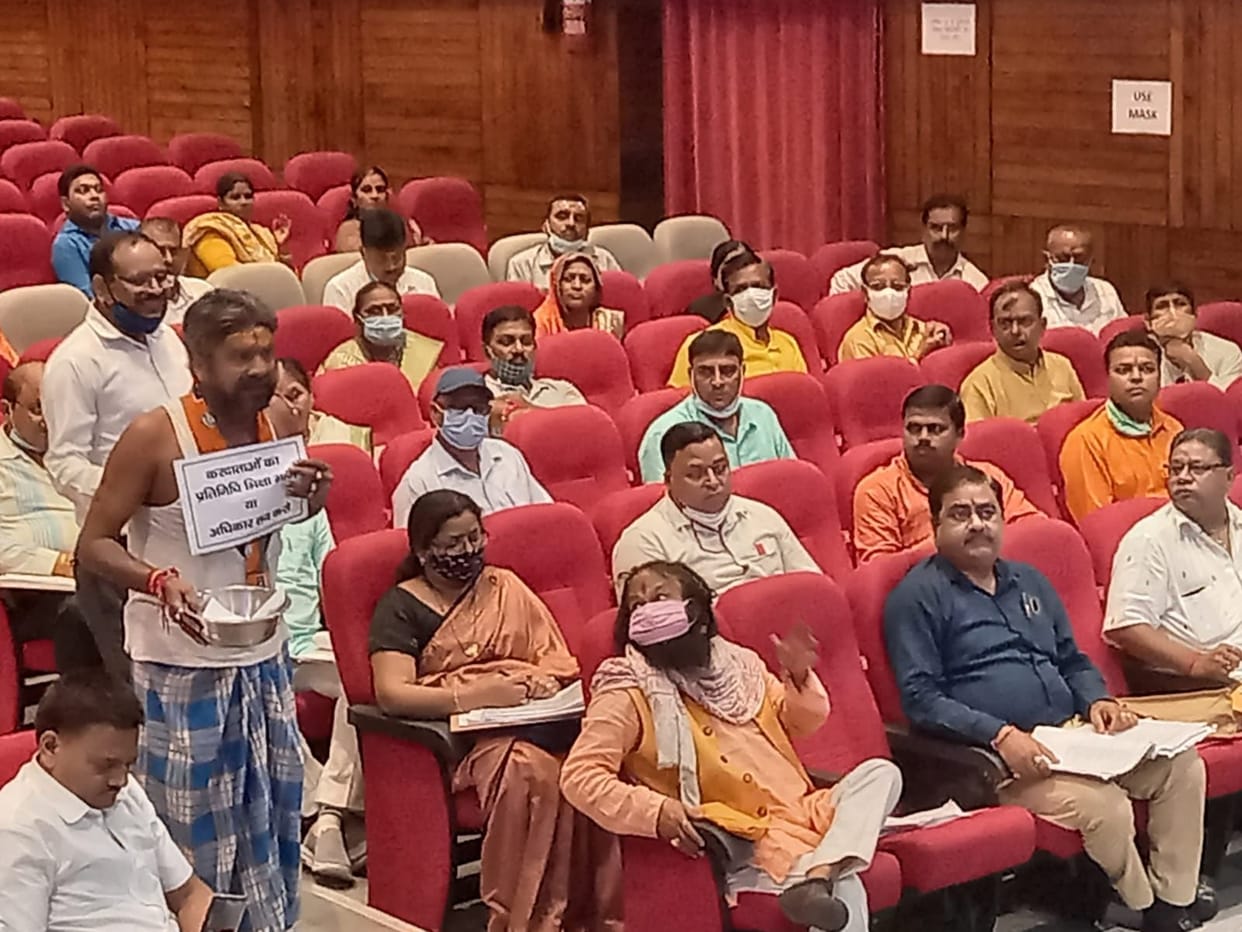 furore in nigam board meeting