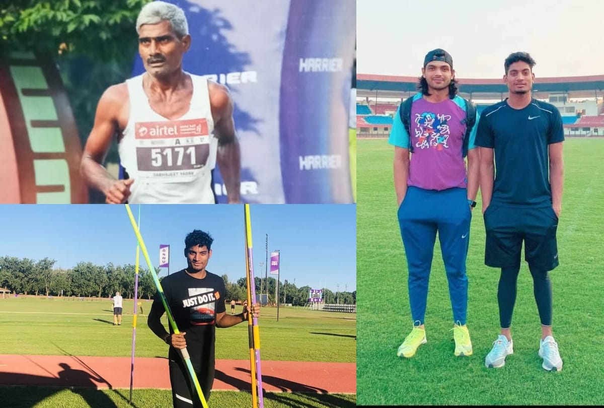 National sports day 2021  marathon runner sabhajit yadav childrens are fulfilling their unfulfilled dreams all three sons are illuminating name of Jaunpur