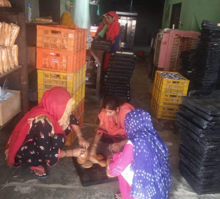 Women became the financial support of the house by operating a bakery