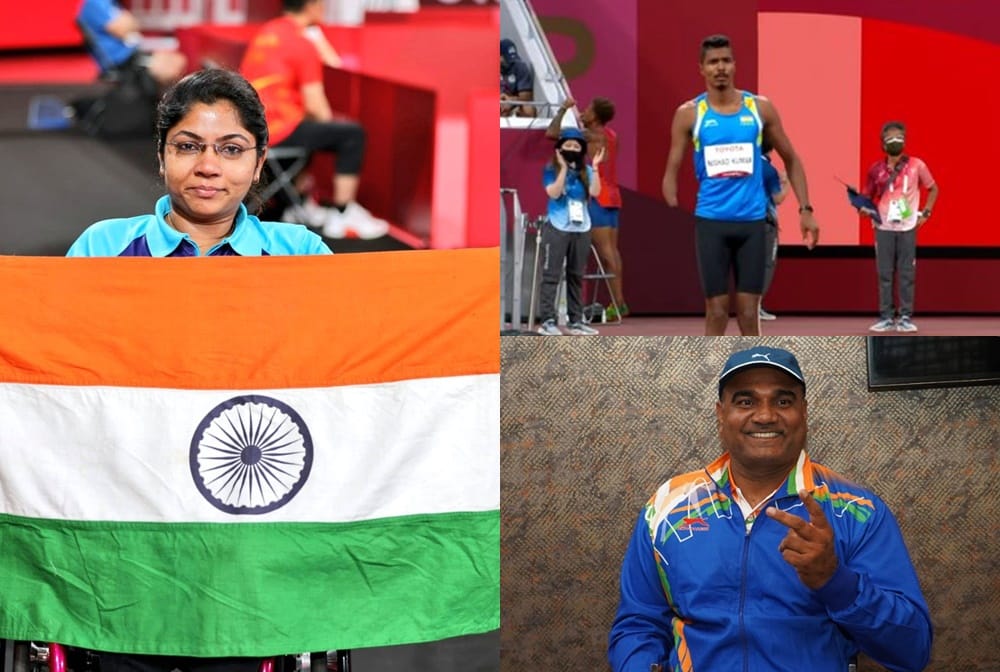 Tokyo Paralympics: Bhavina Patel and Nishad Kumar Clinches silver, Vinod Kumar clinches bronze, india 45th position in medals tally