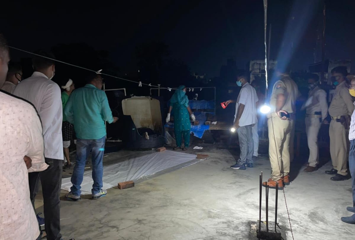 dead body found in water tank of house in gorakhpur