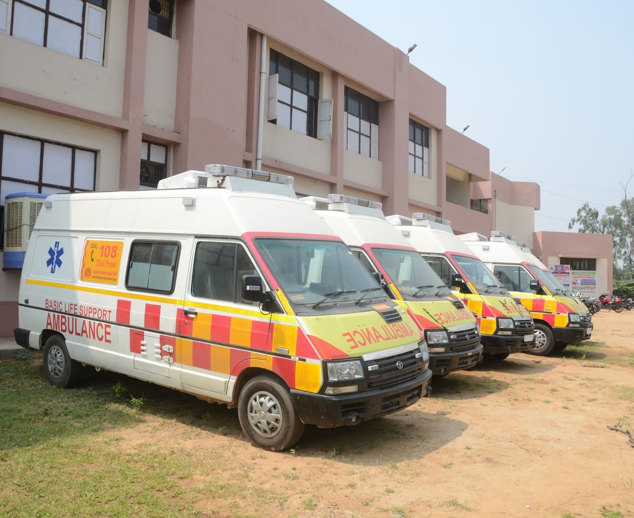 Ambulance control room not built in Dadri, phone buzzing in Bhiwani