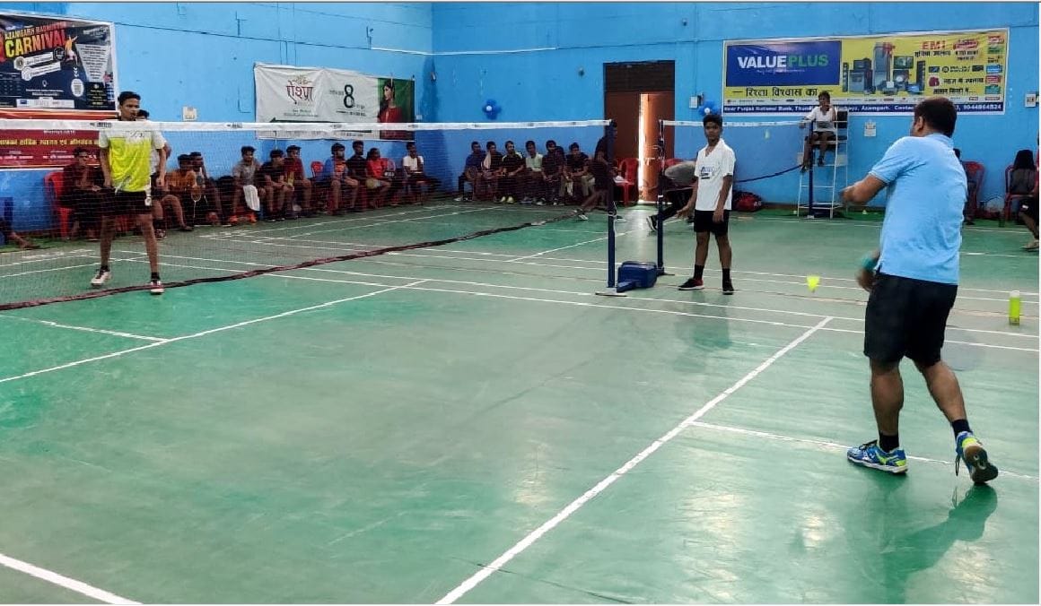 National sports day 2021 No any badminton coach in Azamgarh sports stadium but many  international players came out