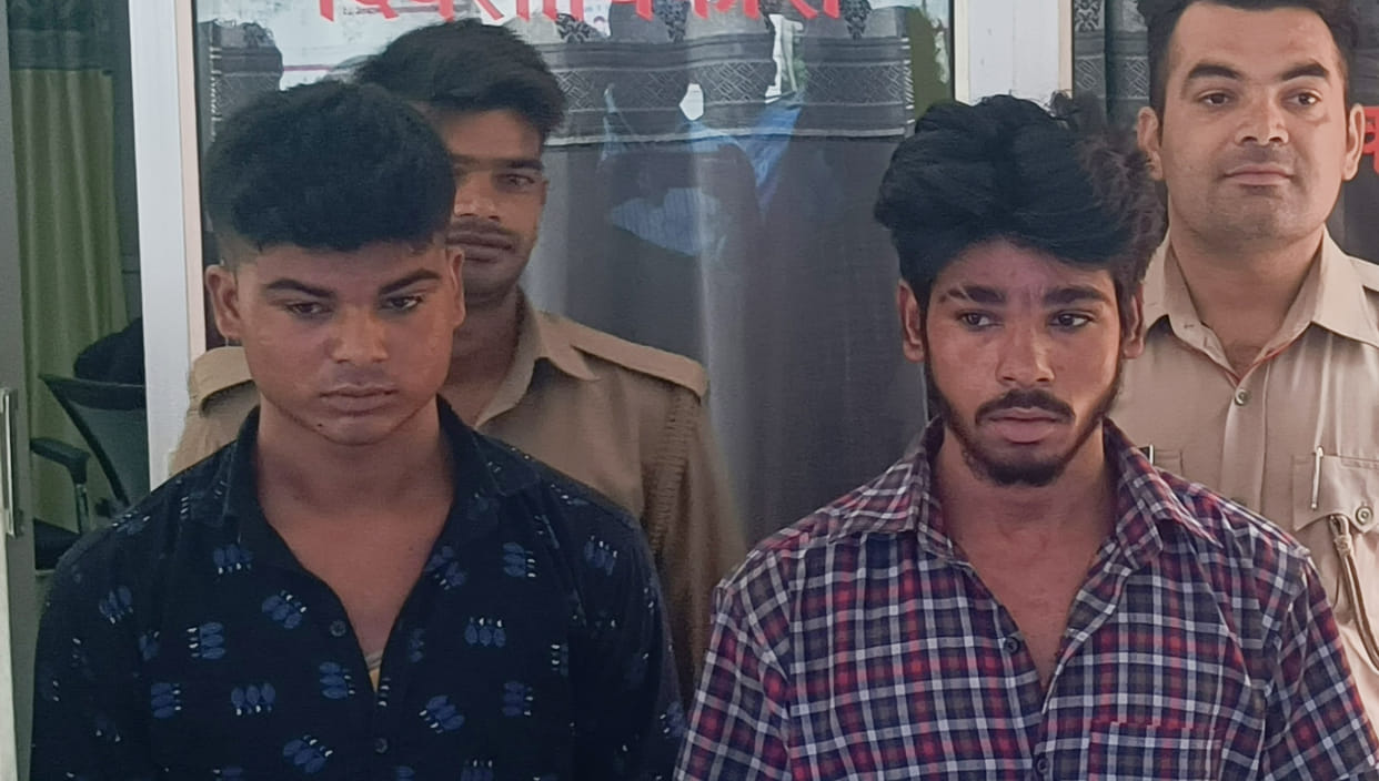 Robbery exposed on Tirwa Road, two arrested