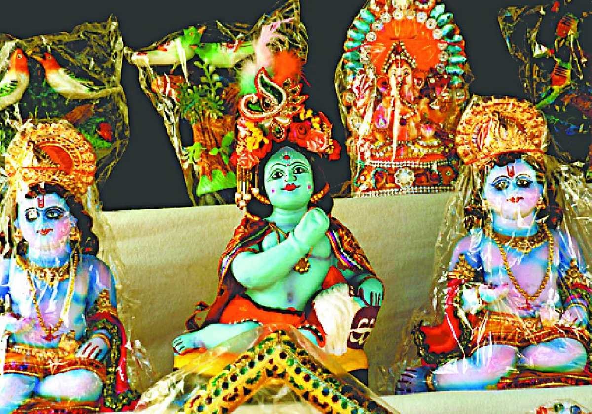 Janmashtami 2021: Lord krishna tableau will be decorated with flowers in Kashi