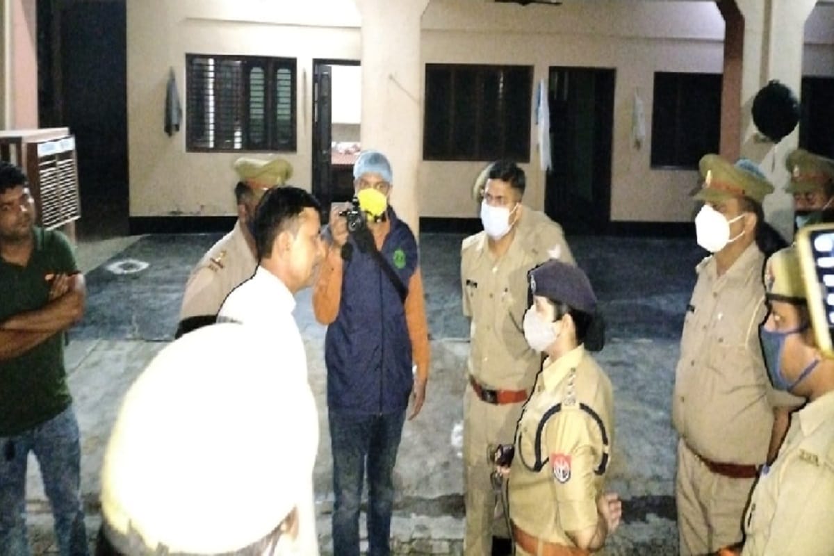 UP News: BSP leader Manoj Chaudhary was shot dead over old enmity in Meerut and see photos