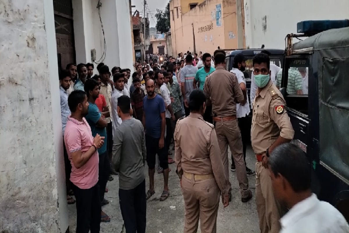 UP News: BSP leader Manoj Chaudhary murder in Meerut, police searching accused with CCTV