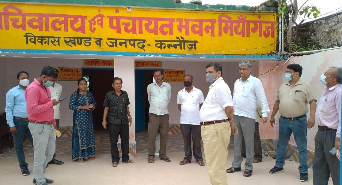 Nodal officer inspected the village secretariat