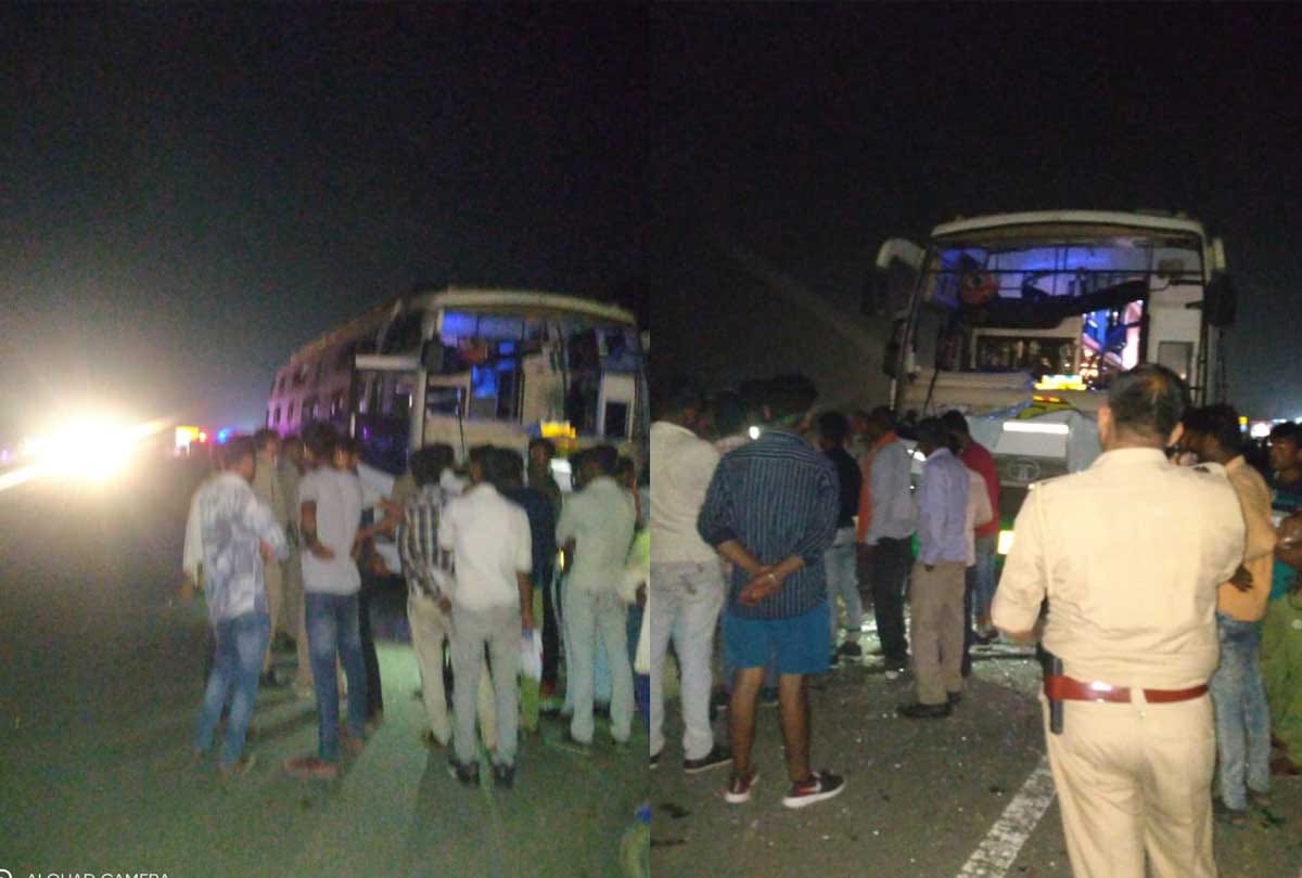 UP: In Auraiya, safari-riding miscreants robbed the passengers and conductor by stopping the bus
