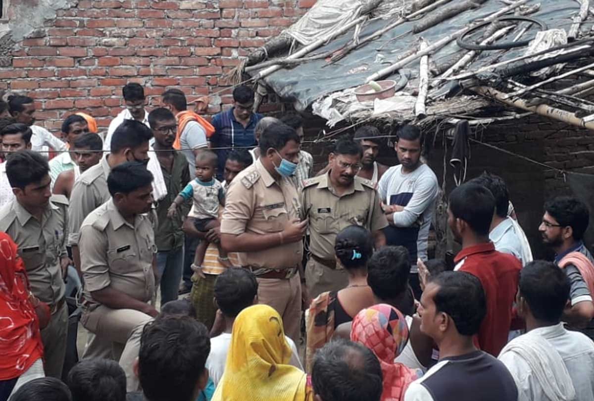 Unnao: complaint on Samadhan divas, Entered in house and beat up, set fire to thatch