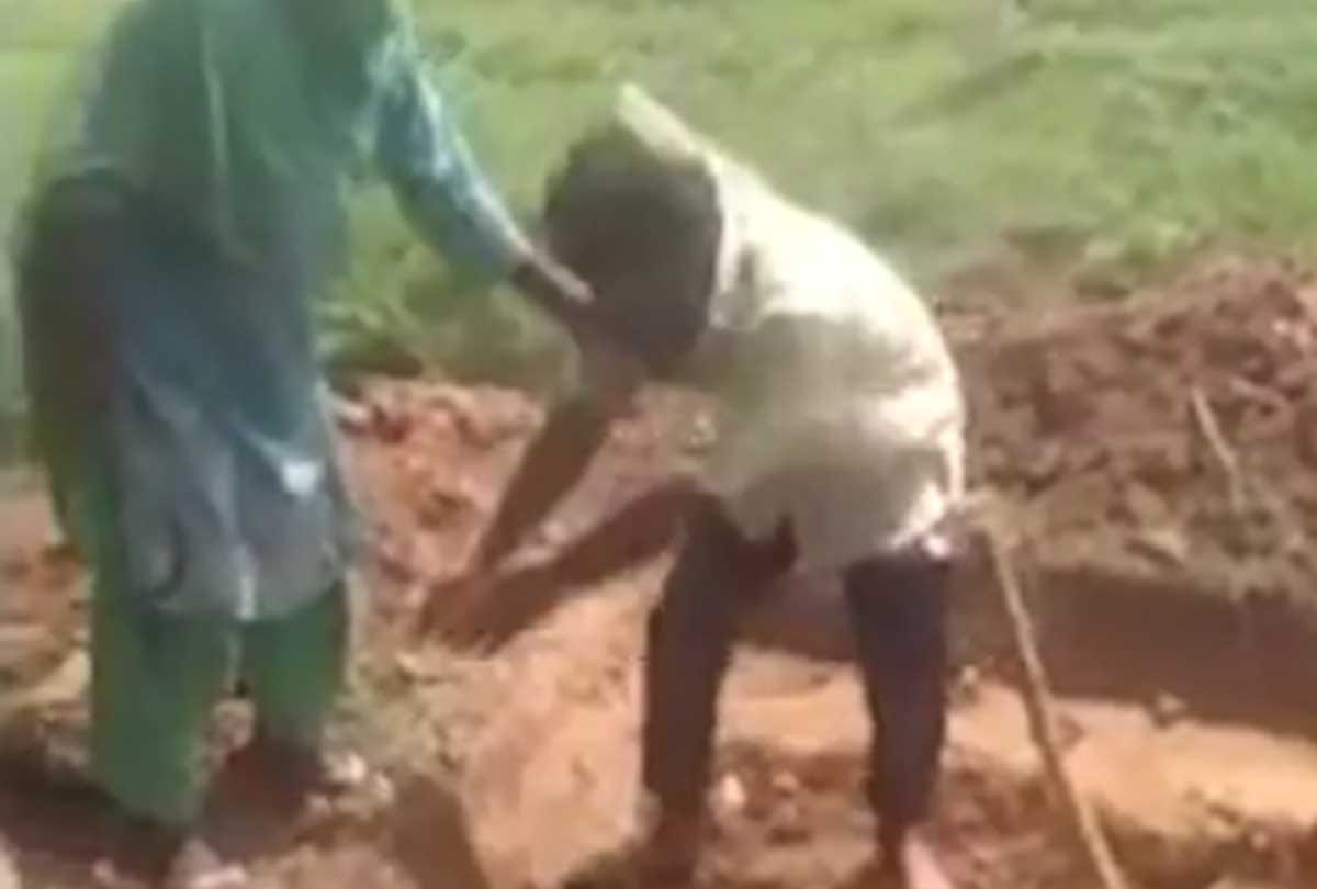 police did not listen, then the grave was dug to be buried alive