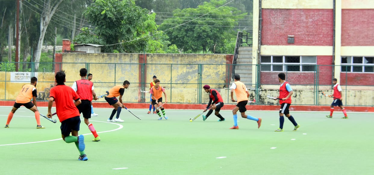 Hockey played in Una in memory of Major Dhyan Chand