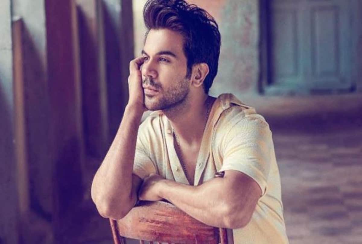Rajkummar Rao shared the picture of his transformation for the movie badhai do
