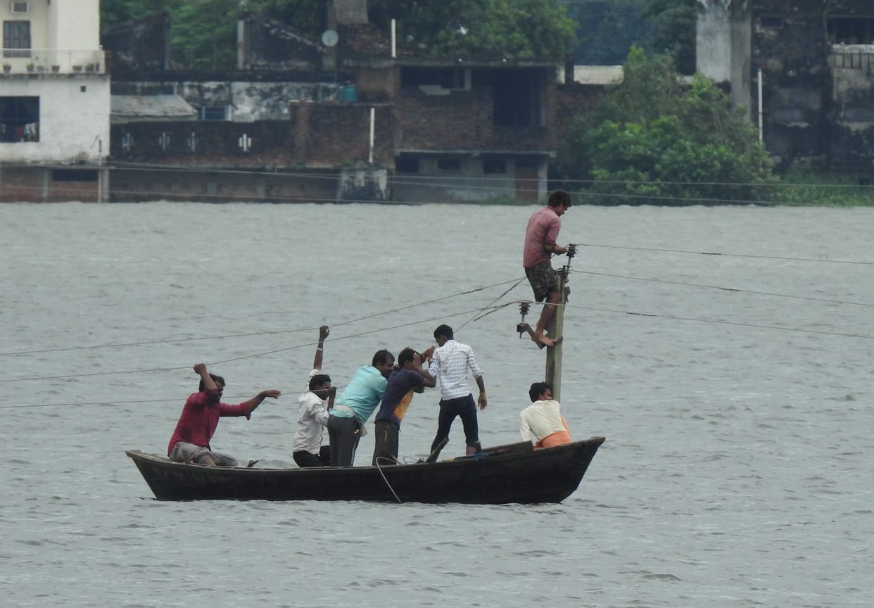 246 villages affected by floods, 46 marooned