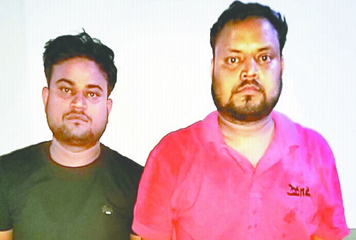 two fraudsters arrested for taking loan of five crore rupees on fake documents in agra