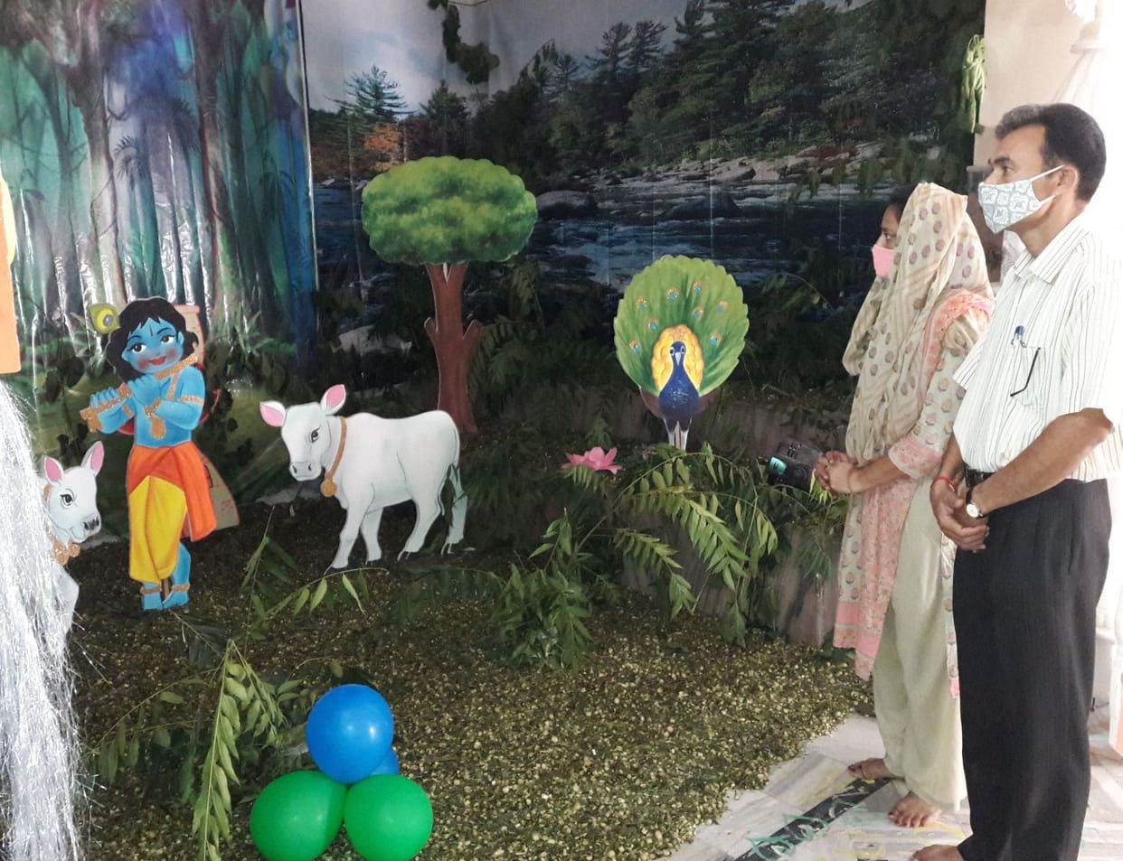 Shri Krishna Janmashtami celebrated with reverence and gaiety