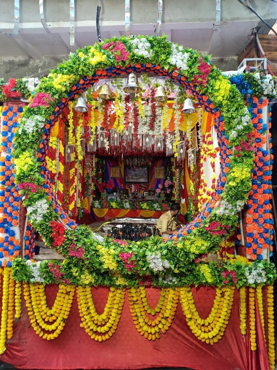 Elephant horse palanquin, Jai Kanhaiya Lal Ki