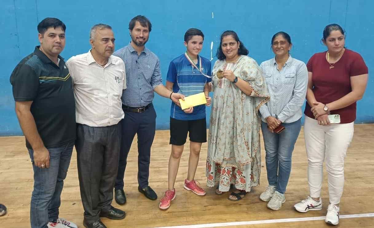Khelo Haryana: Advancement in badminton, Suhana won gold medal in table tennis