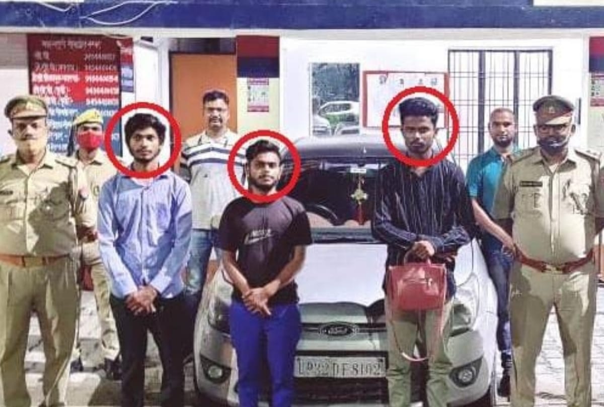servent was involved in loot in a jwellery shop in Gomati nagar Vistar in Lucknow.