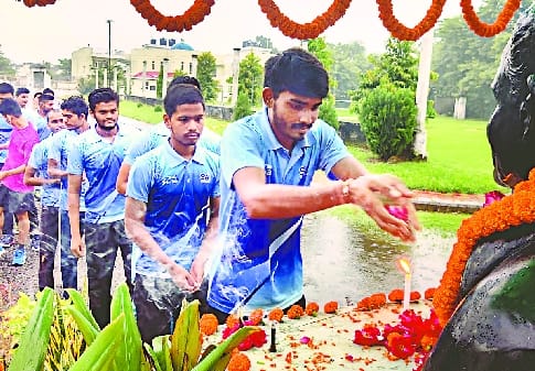 Sports competitions organized in the university