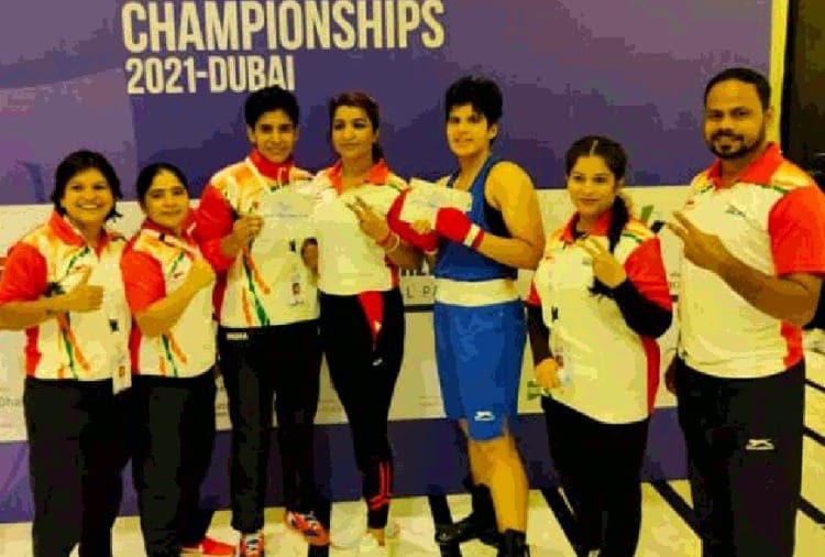 Three female boxers of Kaithal won three medals in Junior Asian Boxing Championship in Dubai