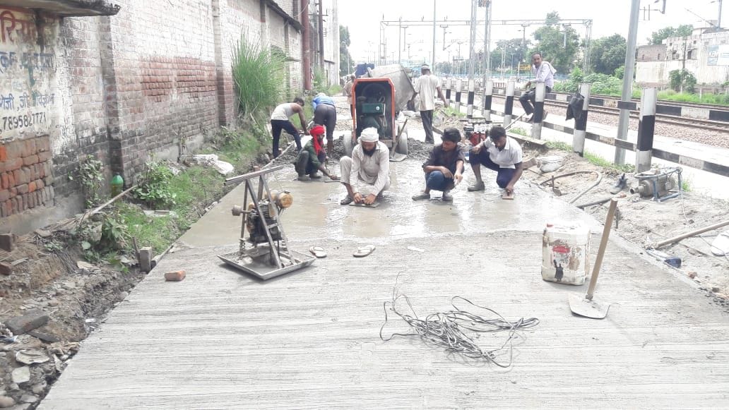 Construction of Sheikhpura-Jasola road started