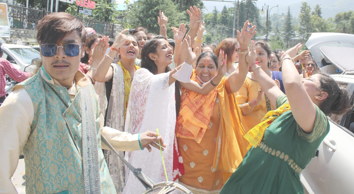 Kanha's ride on the beat of the drum
