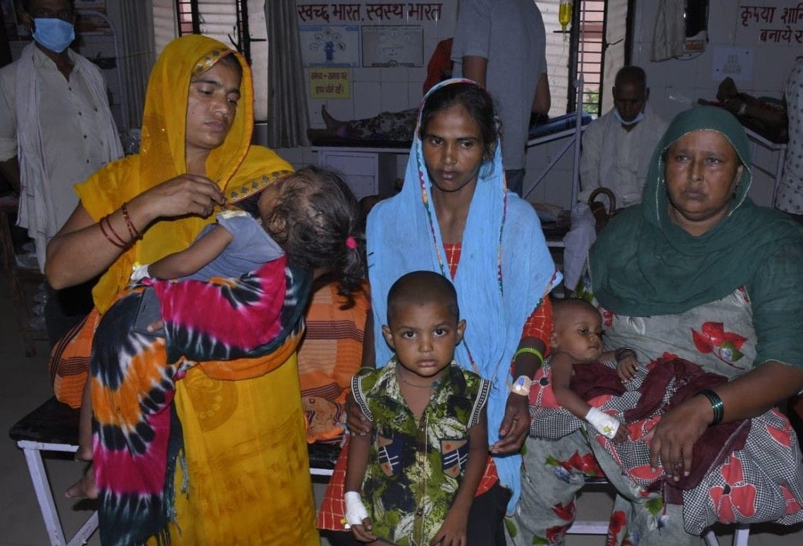 Hathras: Child dies after drinking milk, condition of four critical