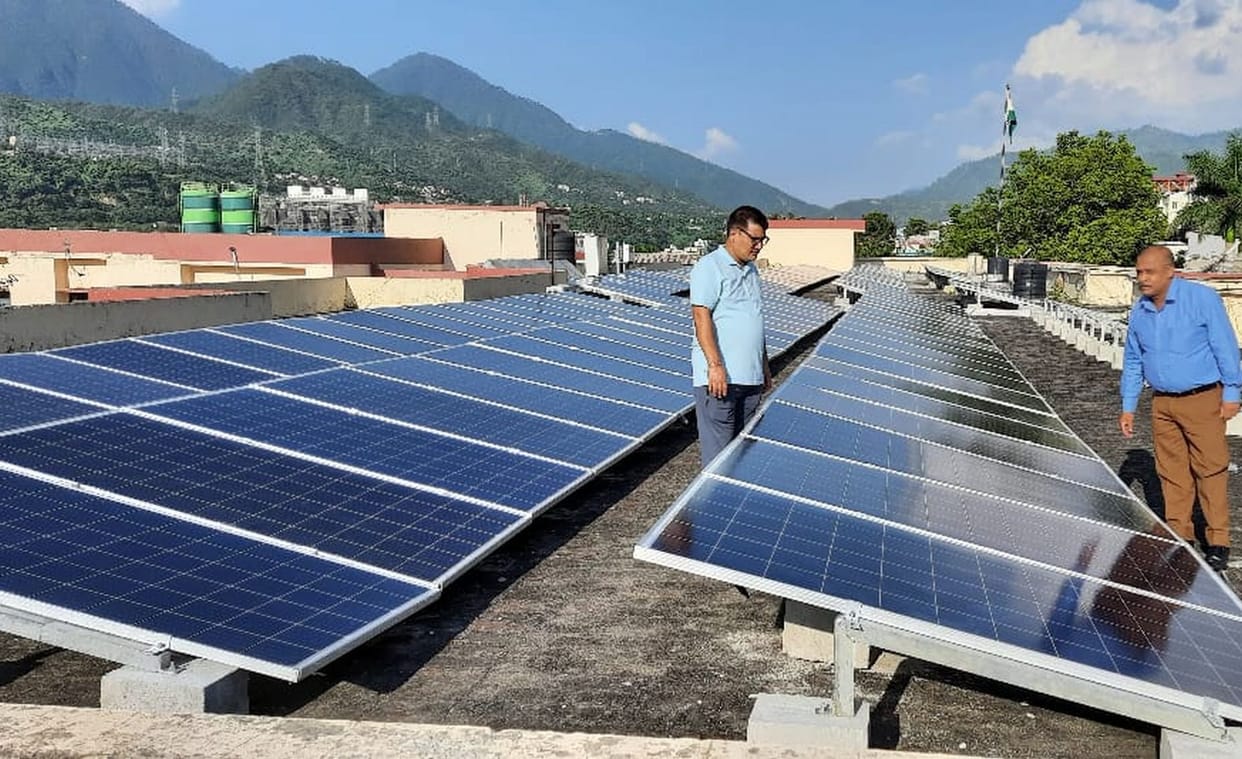 Garhwal University will be illuminated with solar energy