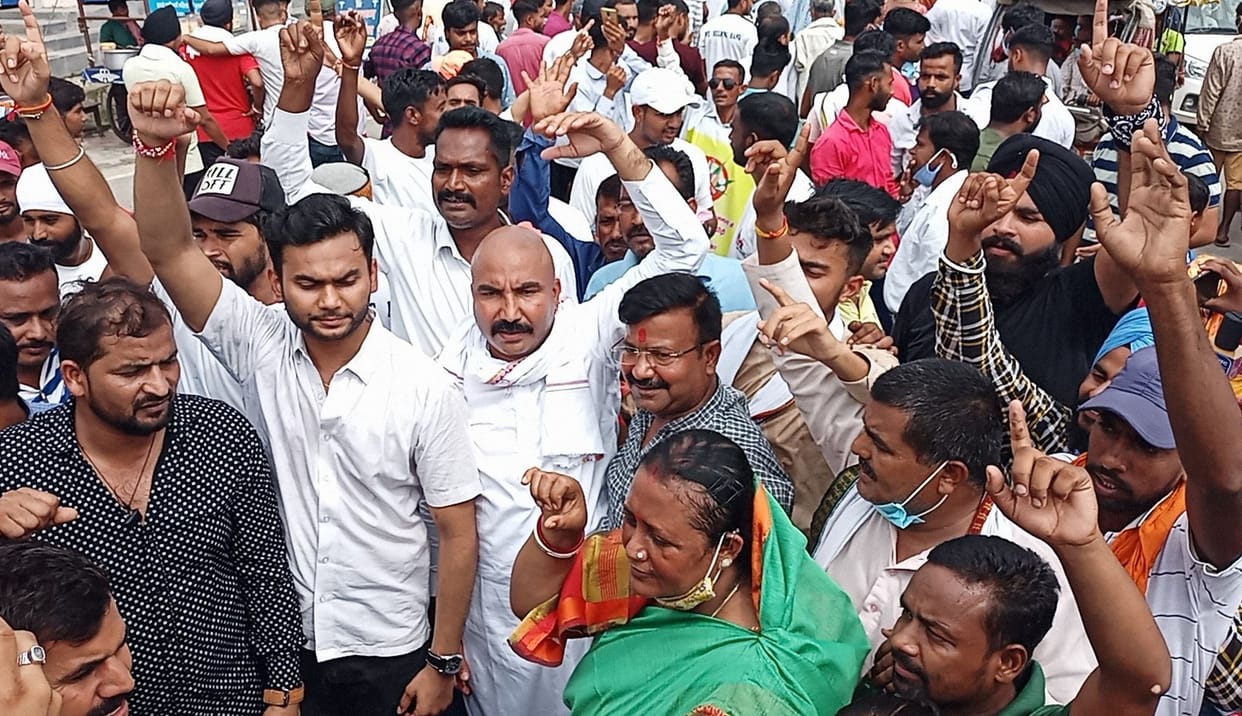 Protest Over Drugs