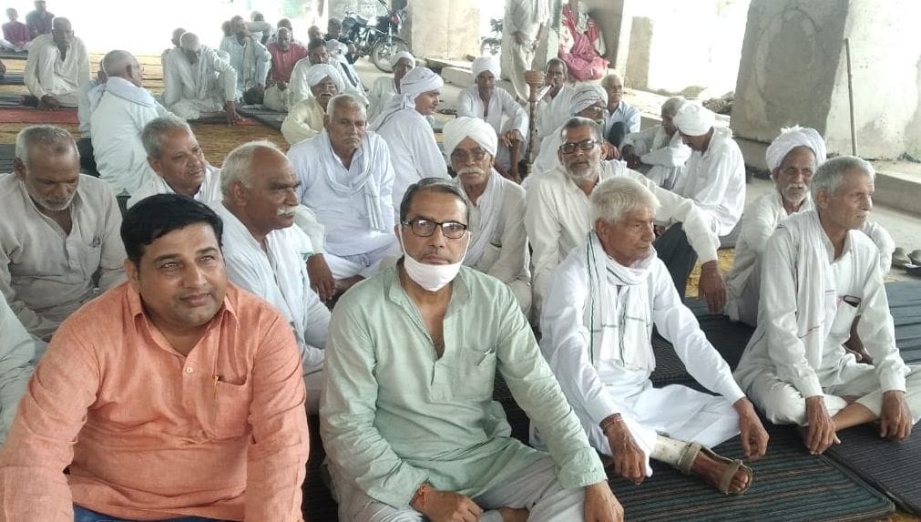 Farmers of Dagar and Rawat Pal gave support