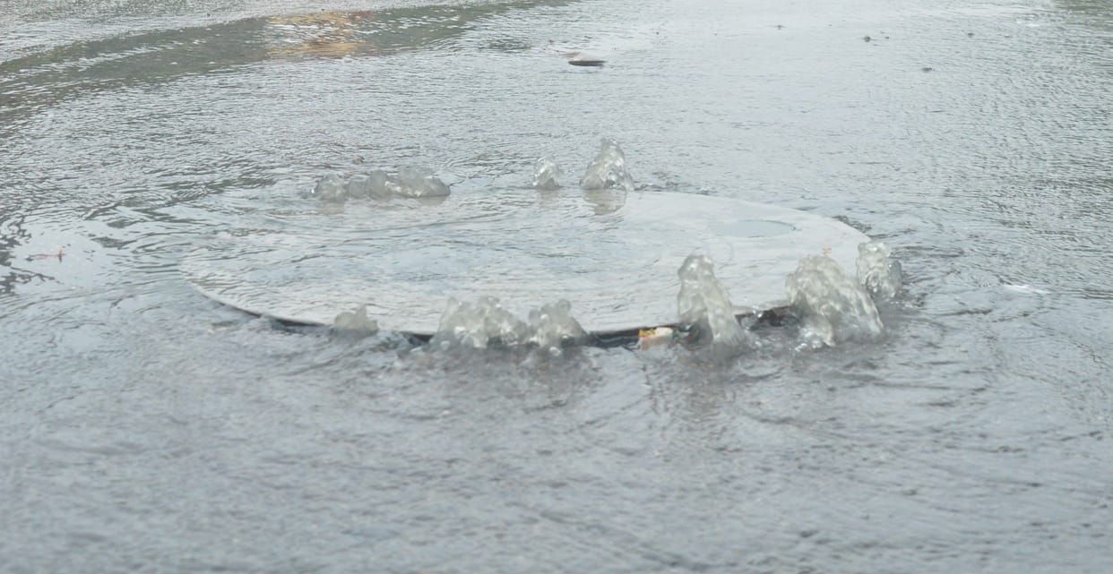 1100 meters long main sewerline in the city will be cleaned after eight years