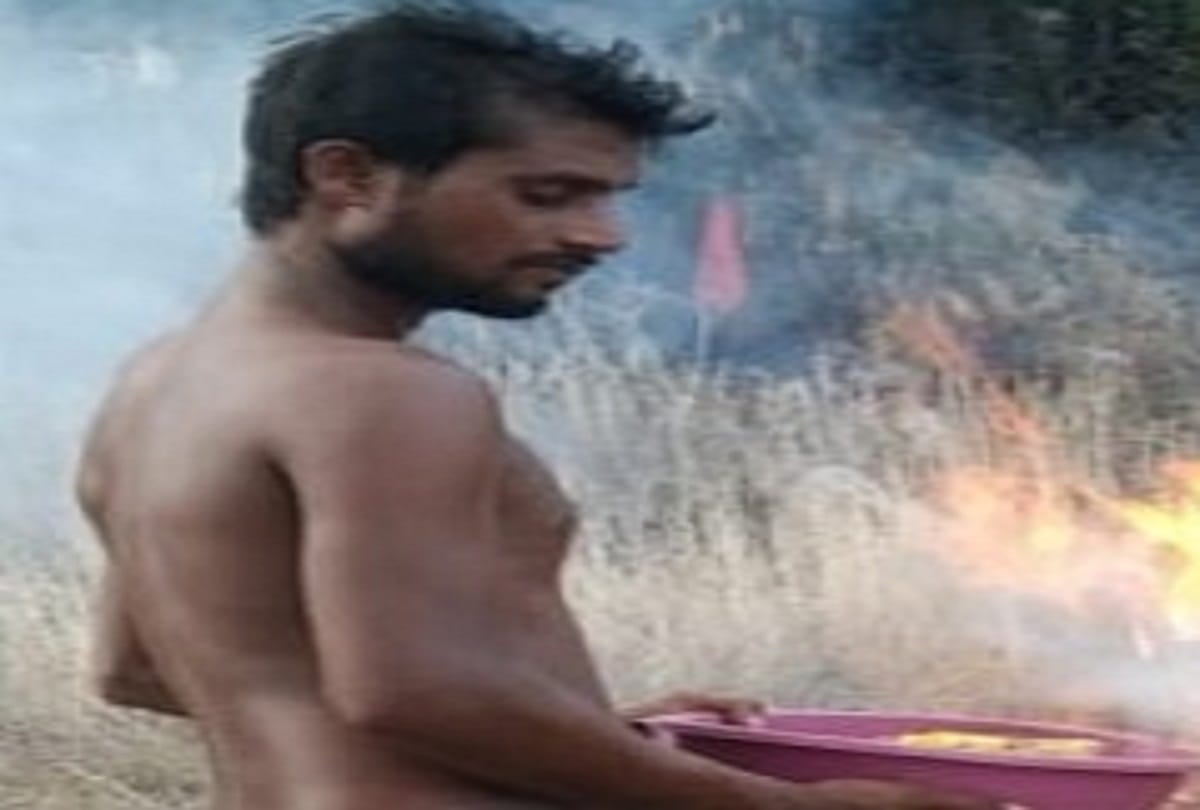 The youth who burnt the dead body in Corona was murdered with a trident, the accused was arrested by the police