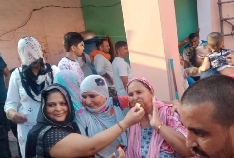 Sumit Antil made a video call to the family members after winning gold medal in Tokyo Paralympics