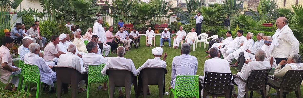 Mahapanchayat of six villages in Ugrakhedi, 300 farmers will leave from every village on 5th September