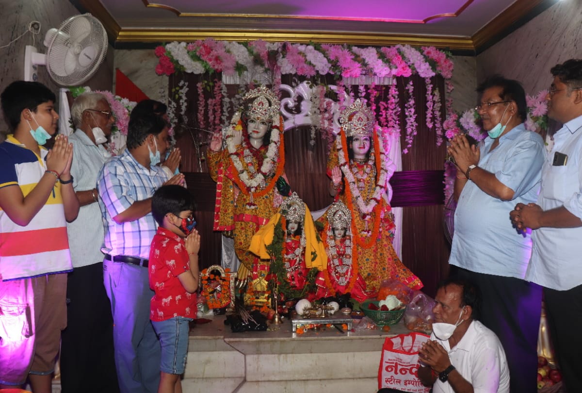 Krishna janmashtami Celebration of lord krishna birth celebrations in Gorakhnath temple of Gorakhpur