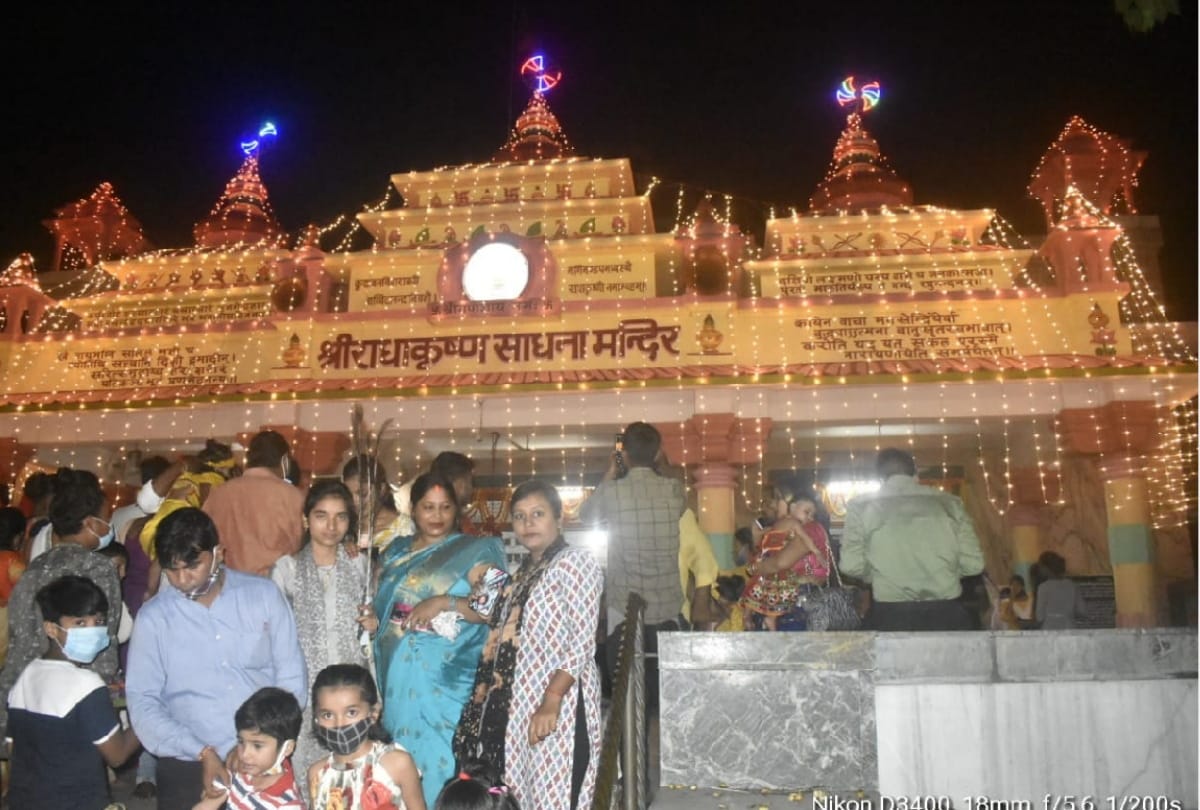 Krishna janmashtami Celebration of lord krishna birth celebrations in Gorakhnath temple of Gorakhpur