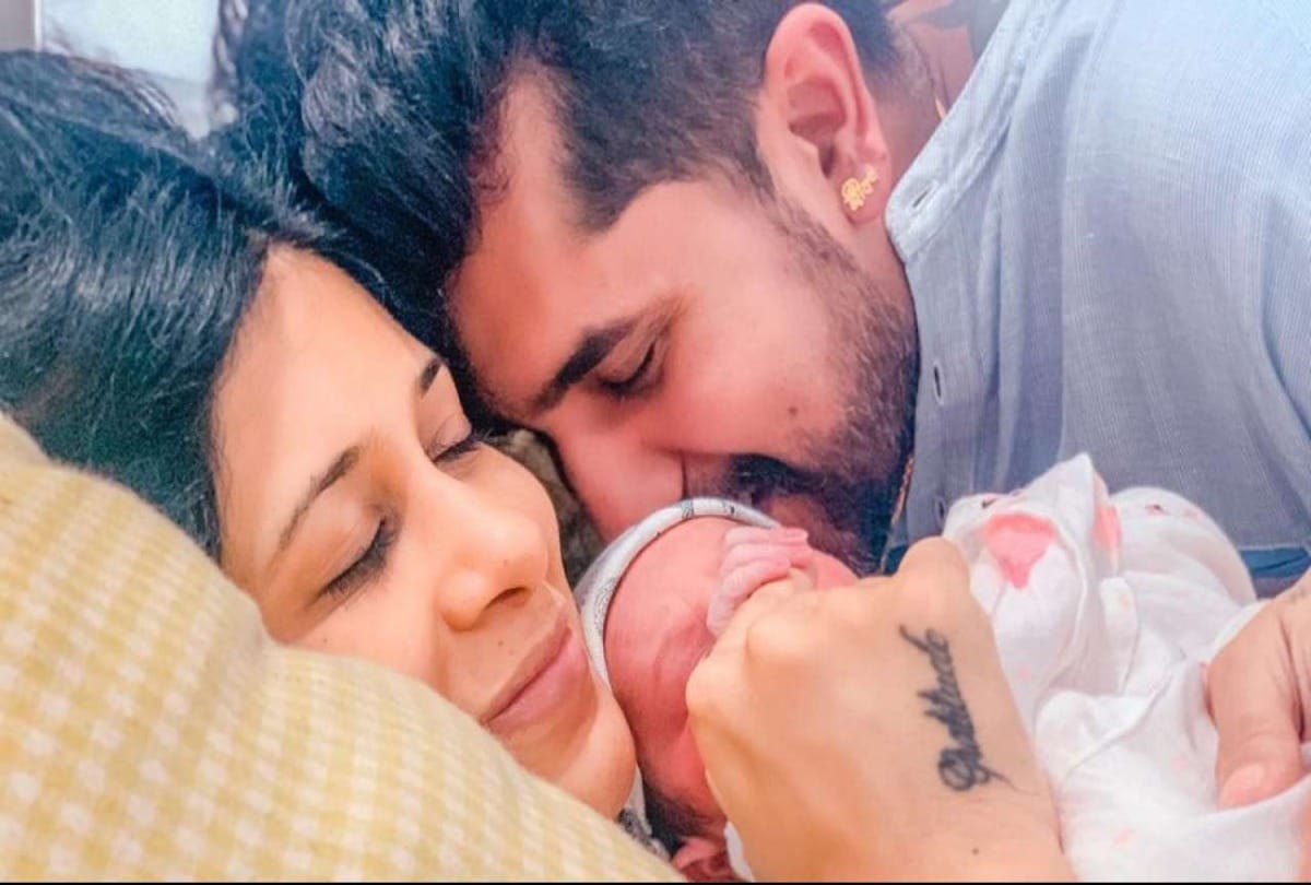 Welcome Home: Kishwar was warmly welcomed in home with her newborn son video went viral on internet