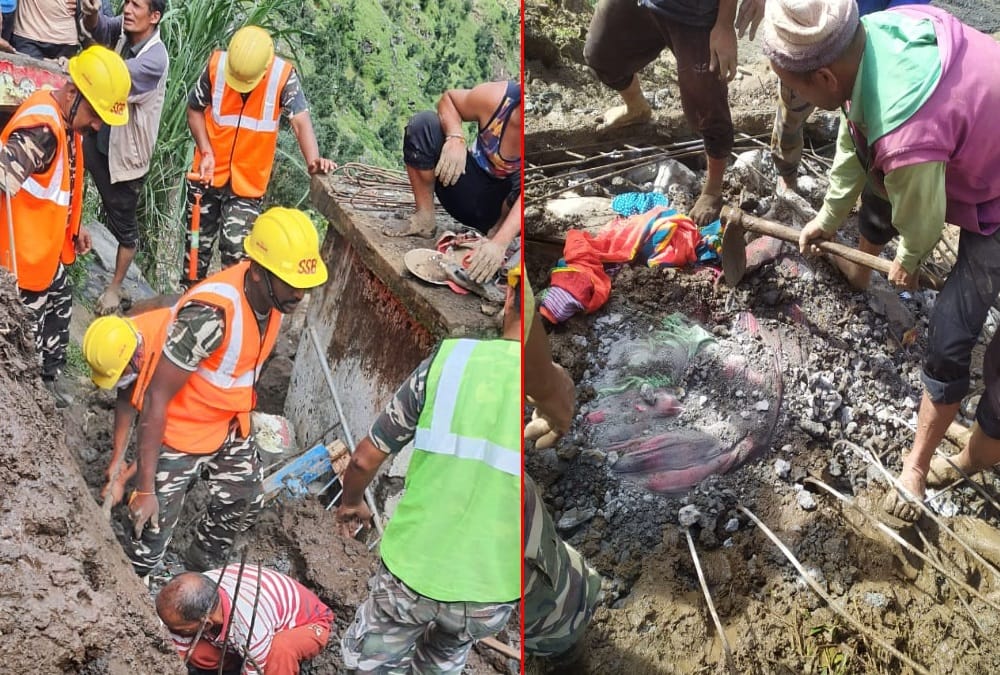 Pithoragarh Disaster: Dead Bodies Search Operation Continues on Second Day photos