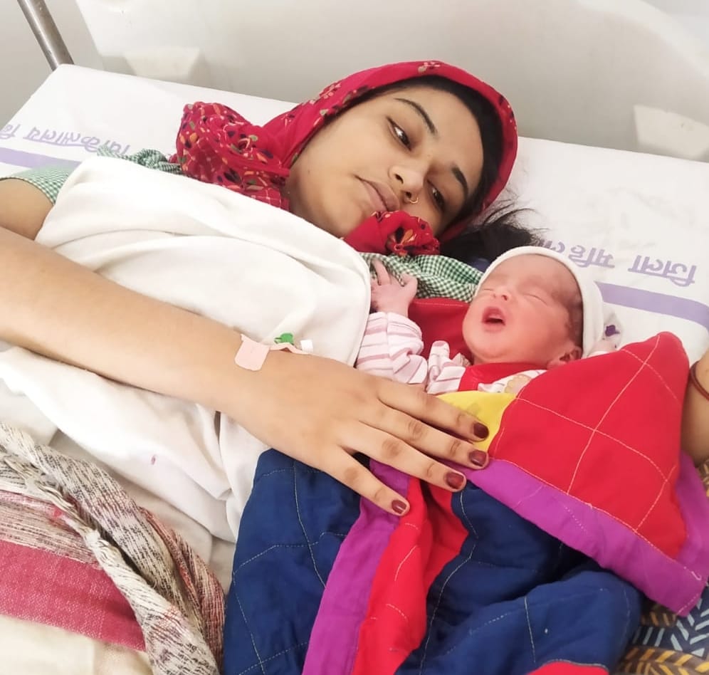 Three children born in District Women's Hospital on Janmashtami