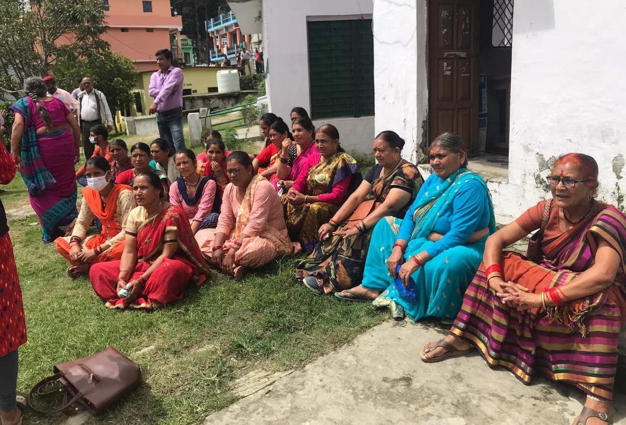 Villagers of villages of Pokhara and Ekeshwar blocks united