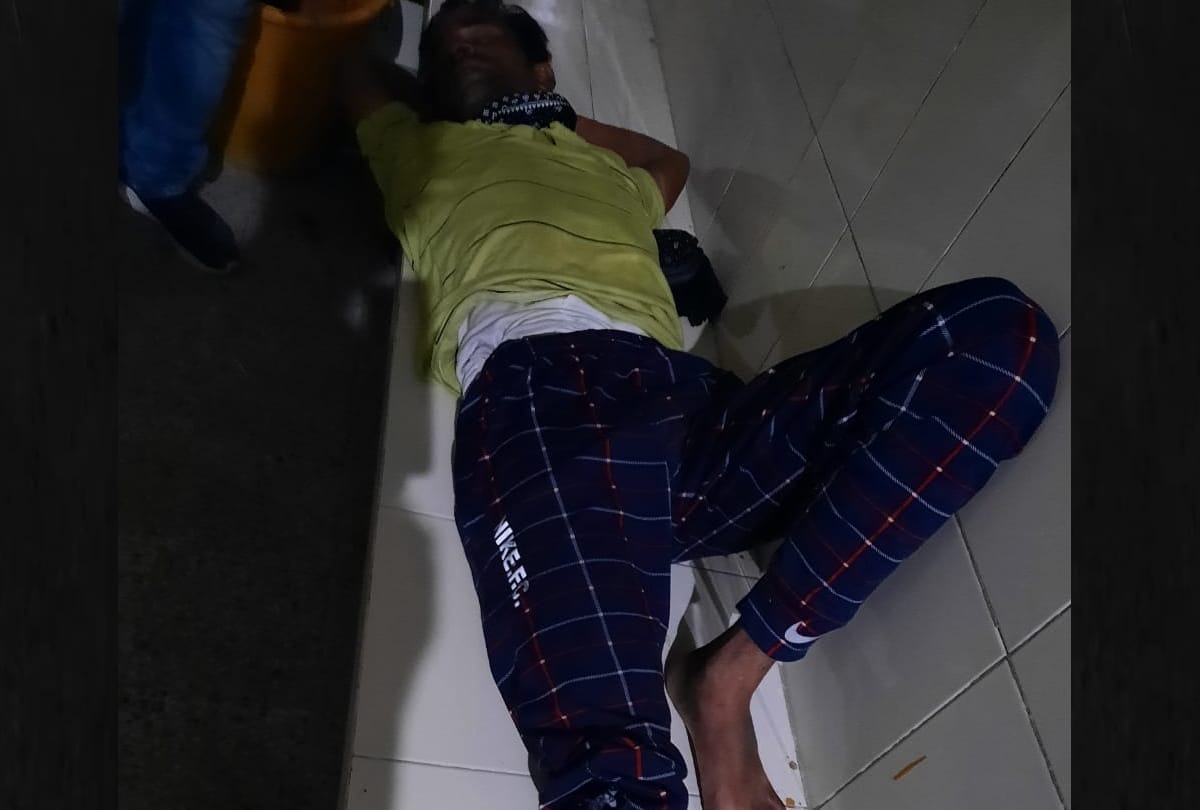 Police encounter of a goon in raebareli.