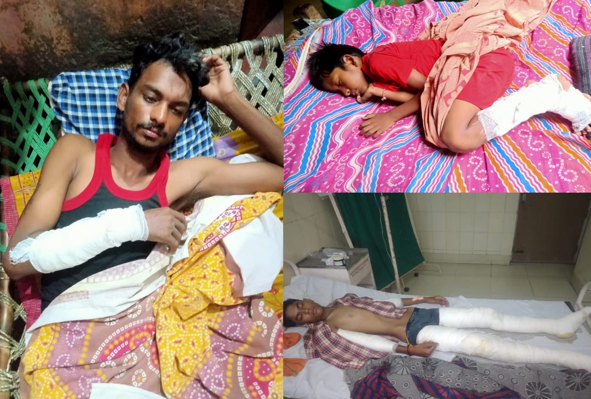 Janmashtami hapur Man showing act with help of petrol 8 injured police shows unawareness on matter