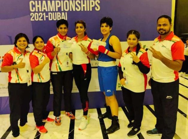 Kaithal's daughters won medals in boxing in Dubai