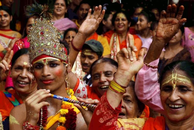 People celebrated Krishna Janmashtami in Chandigarh